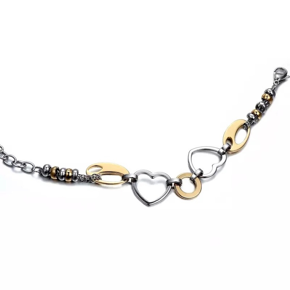 Women Stainless Steel Love Pendant Bracelet - Picture 5 of 5